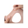 Buste faux seins silicone, dos nu