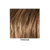 Perruque longue monofilament, femme fatale