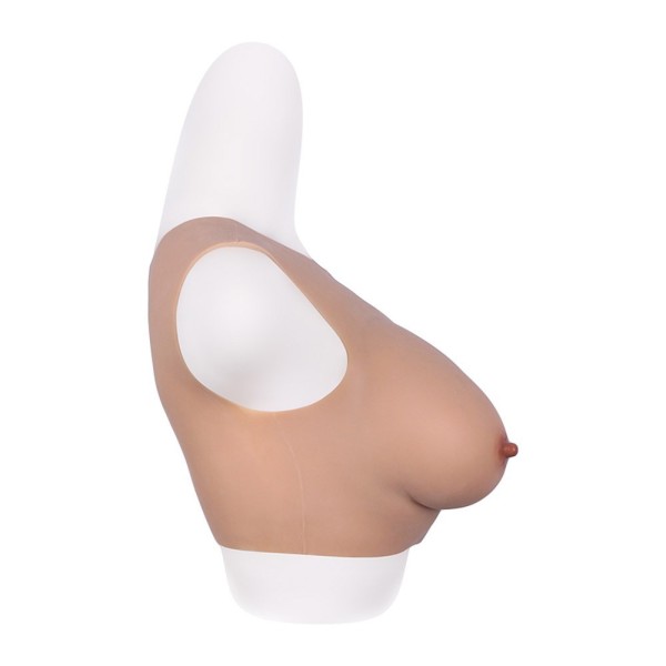 Buste faux seins, encolure ronde