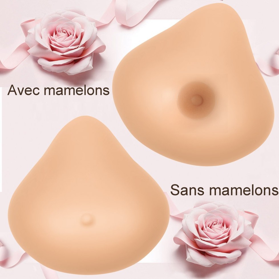 Prothèse seins silicone, Essential 1S, forme symétrique