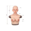 Buste faux seins masque intégré-Bonnet E
