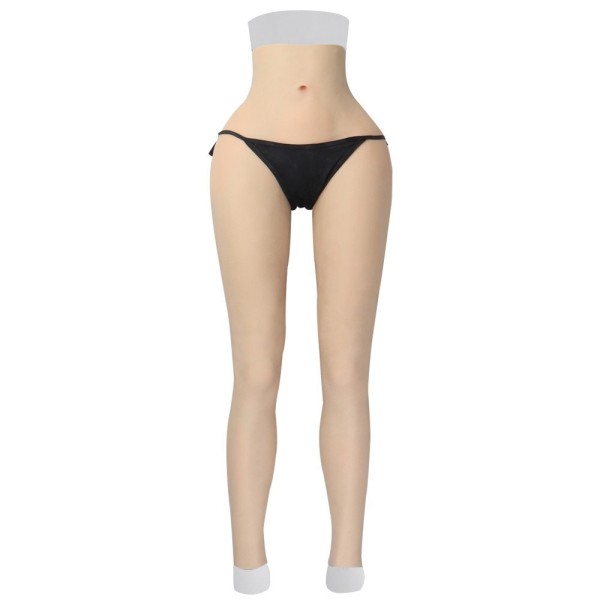 Legging faux vagin réaliste trangenre, taille haute