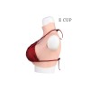 Buste faux seins prix discount, col haut