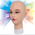 Masque féminin en silicone, tête pleine, lacets à l’arrière