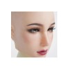 Masque Féminin en silicone tête pleine ou demi-tête, avec maquillage