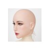 Masque Féminin en silicone tête pleine ou demi-tête, avec maquillage