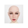Masque Féminin en silicone tête pleine ou demi-tête, avec maquillage