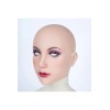 Masque réaliste en silicone tête pleine ou demi-tête, avec maquillage