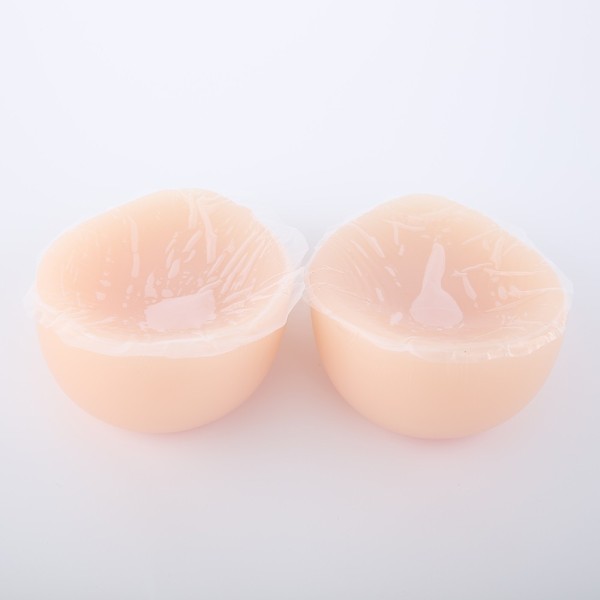 Faux seins  adhésifs en silicone, forme goutte d'eau