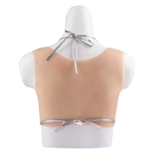 Buste faux seins silicone, un look tendance, encolure ronde