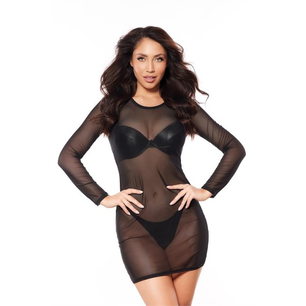Robe tulle noir V-10639 - Axami (54726),Robe tulle noir V-10639 - Axami (54727),Robe tulle noir V-10639 - Axami (54728),Robe tul