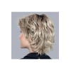 Perruque courte, coupe dégradée, effet naturel