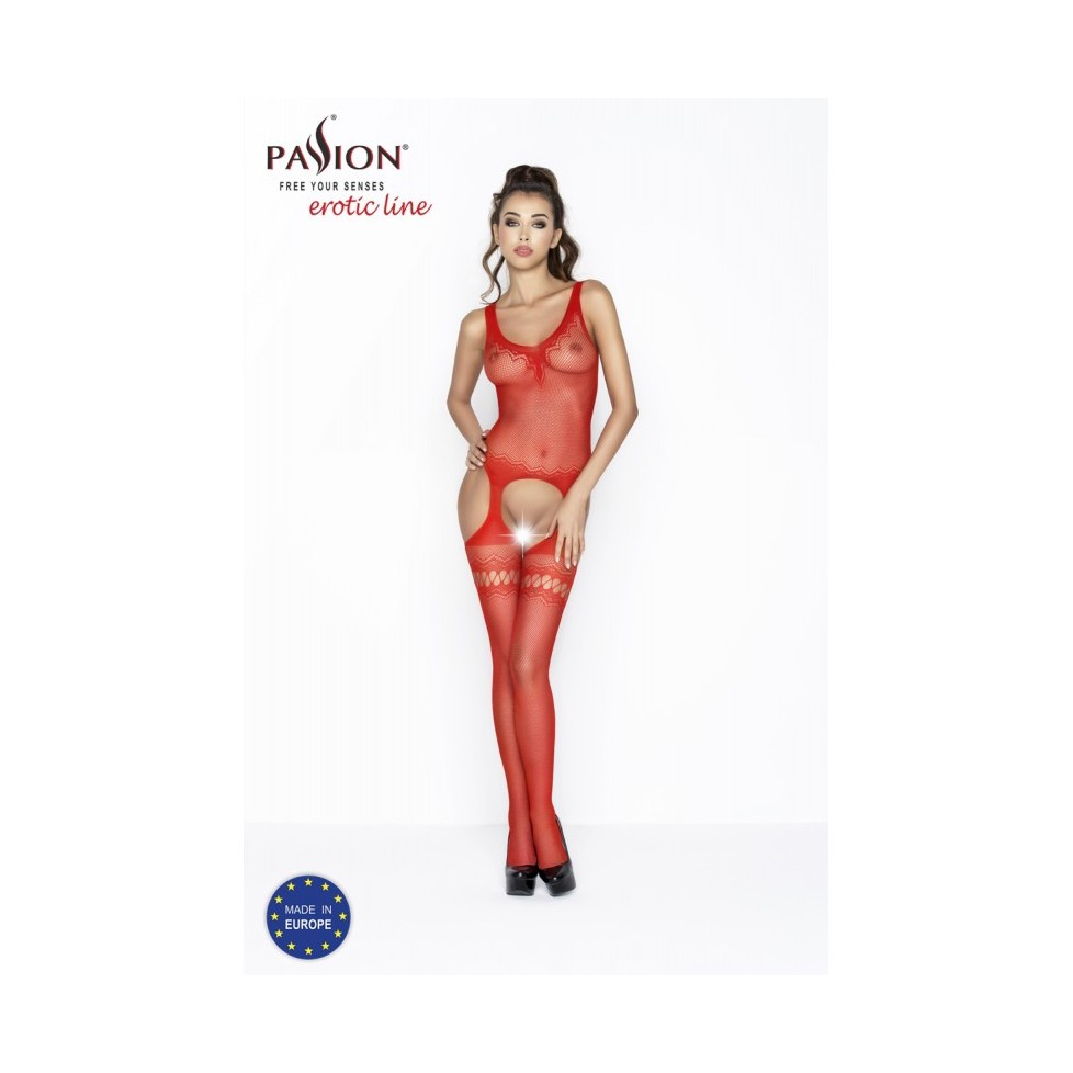 BS038R Bodystocking - Rouge
