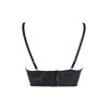 Soutien-gorge bustier noir V-10511 - Axami