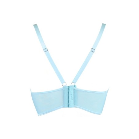 Soutien-gorge dentelle bleu V-10121 - Axami