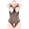 Body noir ouvert - Paris Hollywood