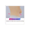 Buste long gros seins en silicone, col haut