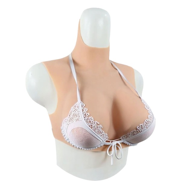 Buste Faux Seins + Panty Silicone – Transformation Complète