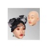 Masque en silicone tête pleine, visage réaliste