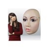 Masque féminin en silicone demi-tête, une jeunesse magique