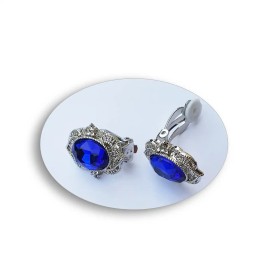 Boucles d'oreilles clips romantique