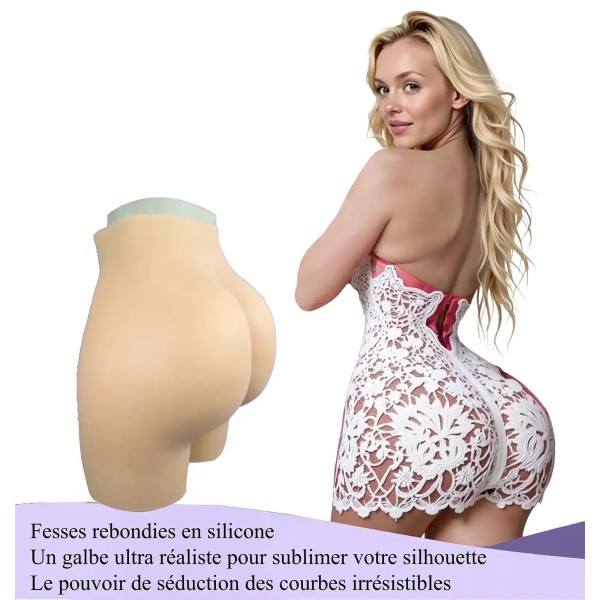 Fausses fesses et hanches pour une silhouette féminine parfaite