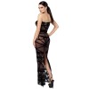 Robe longue Bondesque épaules dénudées F358