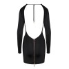 Mini robe noire - Cottelli PARTY