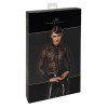 Chemise dentelle Noirelle F377 - Noir Handmade