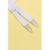 Porte-jarretelles et string Blanc - Litolu Lingerie