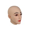Masque en silicone réaliste visage féminin