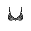 Aurorium demi-soutien-gorge noir