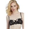 Soutien-gorge ajouré noir 