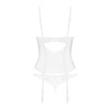 Alissium corset et string - Blancs