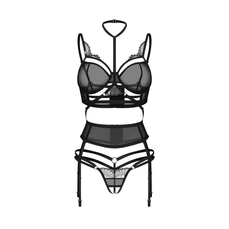 Premisis ensemble ouvert 3 pièces noirs PREMIUM