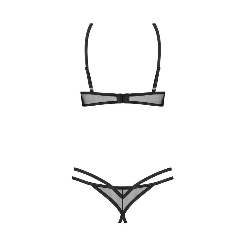 Euridia ensemble ouvert 2 pièces - Noir