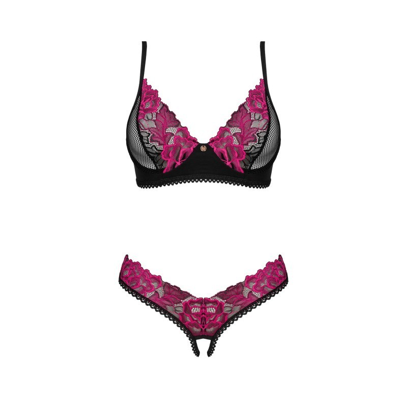 Rosenty ensemble 2 pièces ouvert - Noir