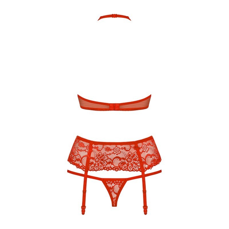 838-SEG-3 Ensemble 3 pcs - Rouge