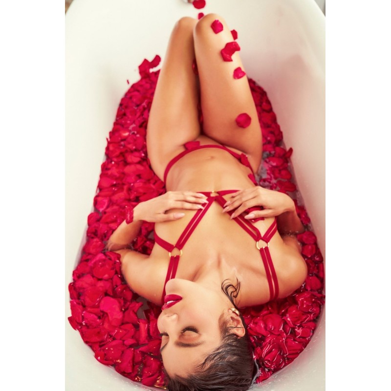 Ensemble 2 pièces rouge 