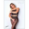 Ensemble 2 pièces résille ouvert à l'entrejambe - Le Numéro 2 - Collection Ensemble 
