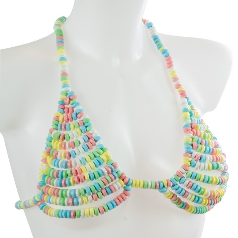 Soutien Gorge en bonbons comestible 