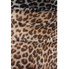 Jupe en résille transparente imprimé léopard Clara 