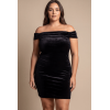Robe velours noir Giulia  Be lily Mode