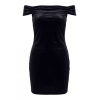 Robe velours noir Giulia  Be lily Mode