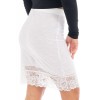 Jupe longue blanche Catalina  Be lily Mode