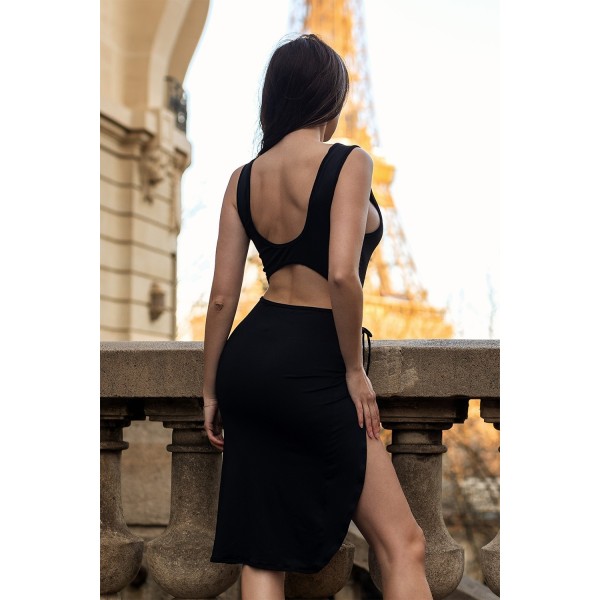 Robe noire Anastasia  Be lily Mode