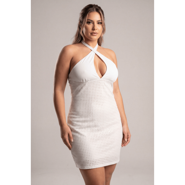 Robe blanche Margot  Be lily Mode