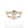 Masque vénitien en métal luxe et strass de la collection Be Lily accessoires