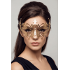Masque vénitien en métal luxe et strass de la collection Be Lily accessoires