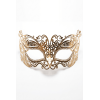 Masque vénitien en métal luxe et strass de la collection Be Lily accessoires